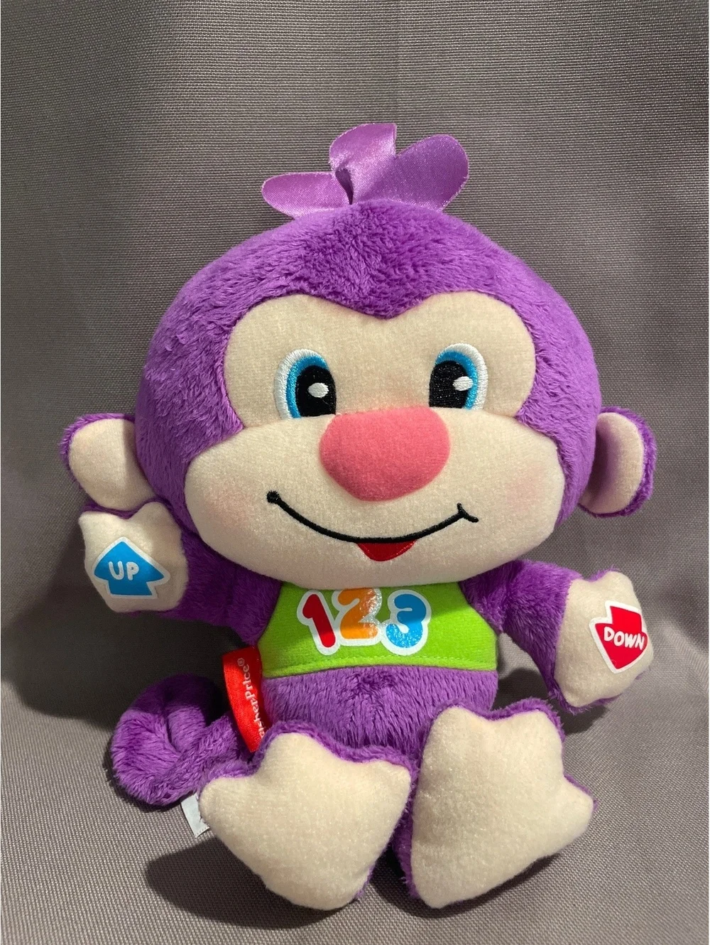 Fisher Price Laugh & Learn Learning Opposites Monkey 2012 Interactive 1-2-3